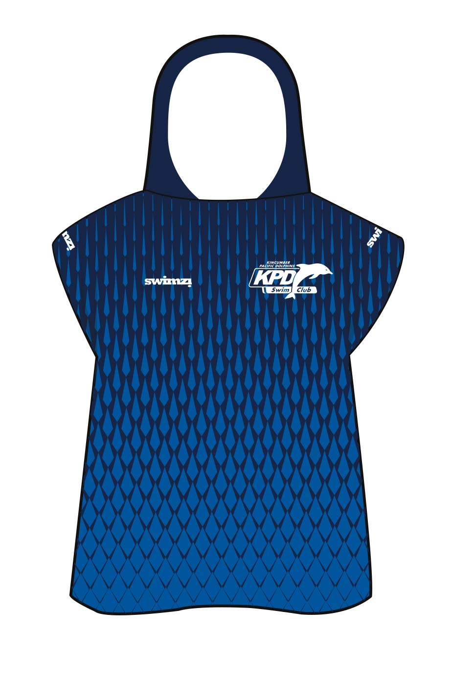 Unisex Learn To Swim Poncho image 0