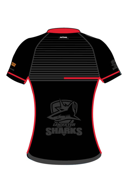 Leicester Sharks SC Adult Female Polyester Club Shirt - Grandad image 1