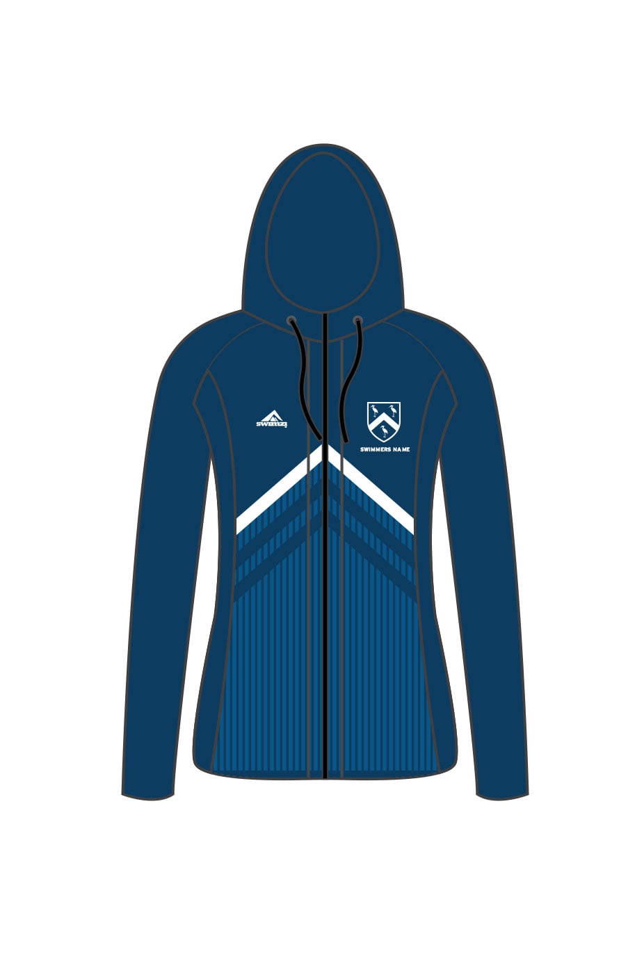 The Loughborough Schools Foundation Adult Female Zipped Performance Hoodie image 0