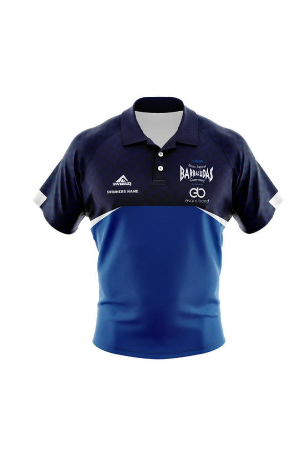 Beau Sejour Barracudas Adult Unisex Club Shirt - Polo Neck image 0