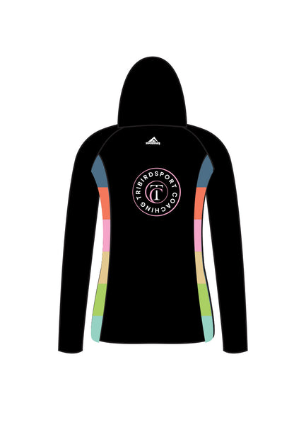 Tribirdsport Coaching Adult Female Zipped Performance Hoodie - Black image 1