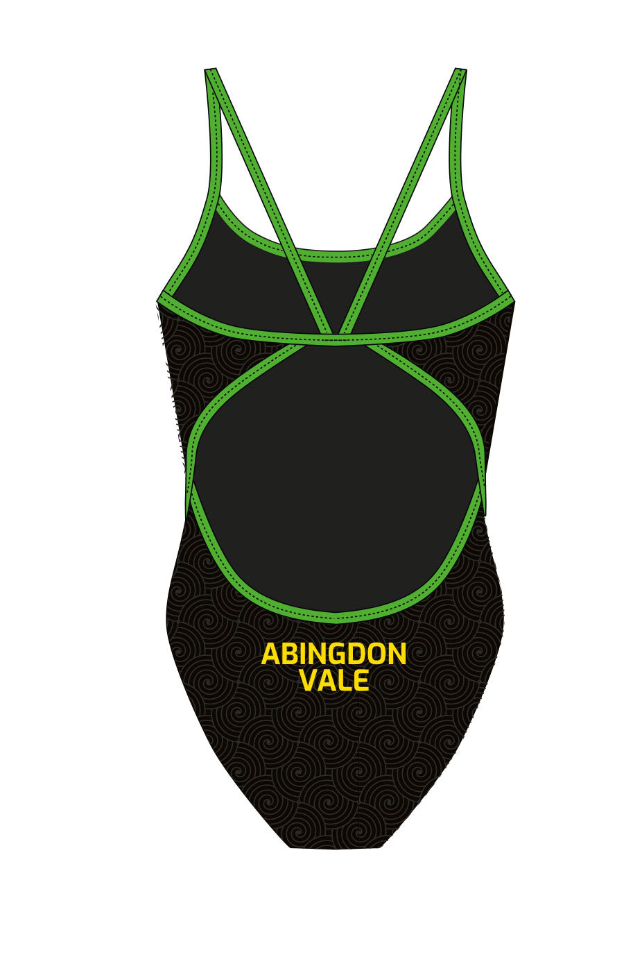 Abingdon Vale SC Adult Female Thinstrap Swimsuit image 1