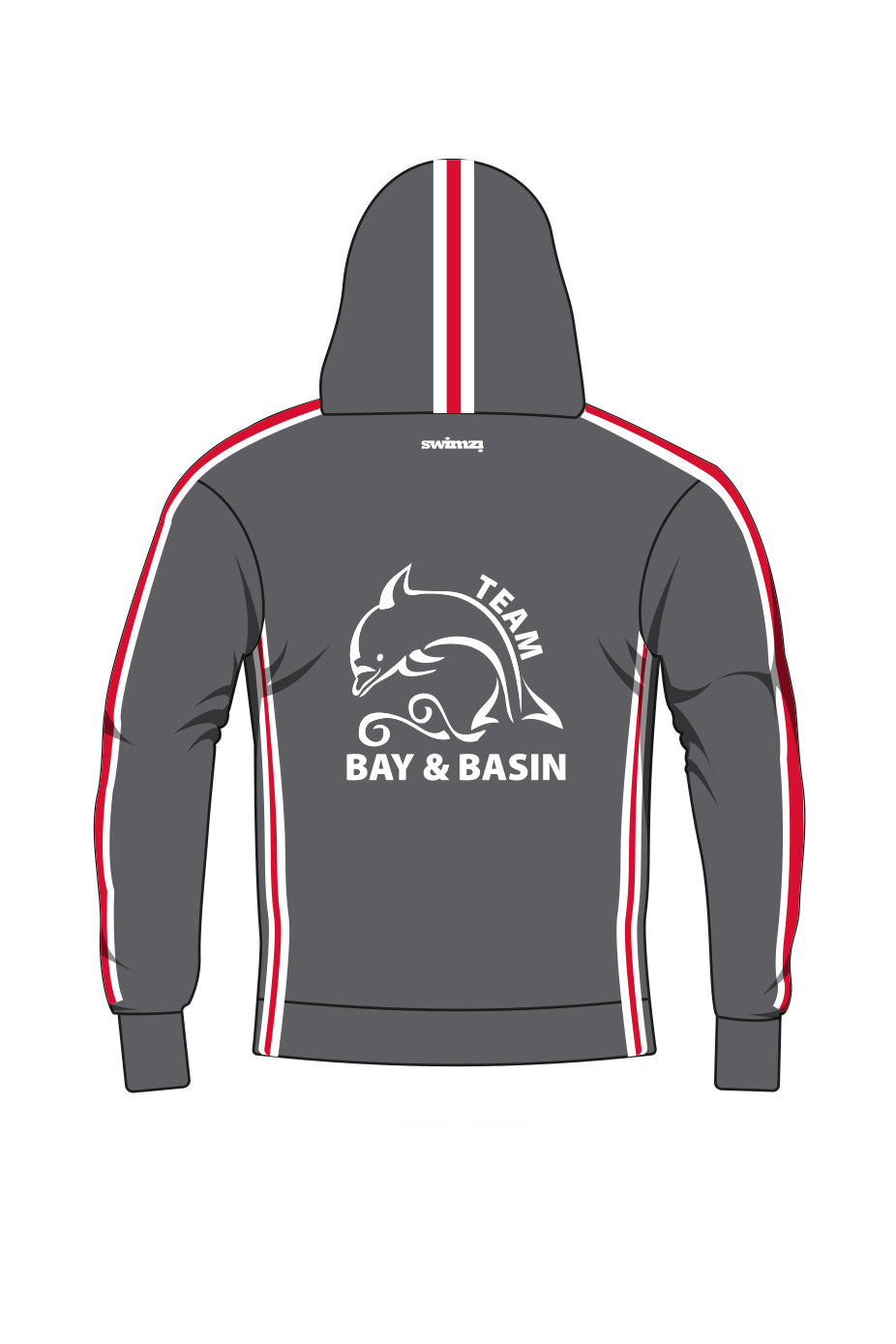 Bay and Basin Swim Club Adult Unisex Sweat Pullover Hoodie image 1