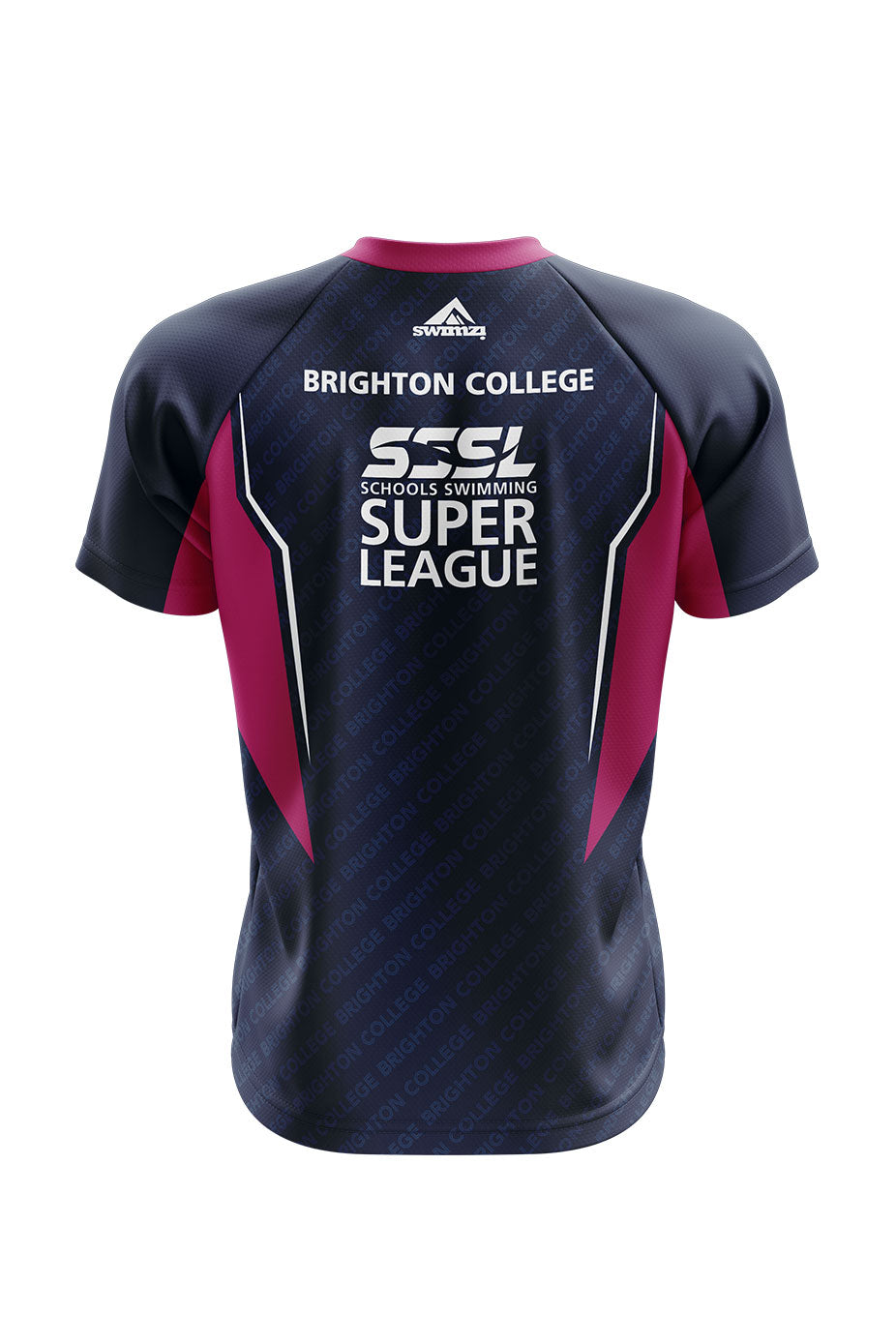 Schools Swimming Super League Adult Unisex Brighton College Club Shirt - V-Neck image 1