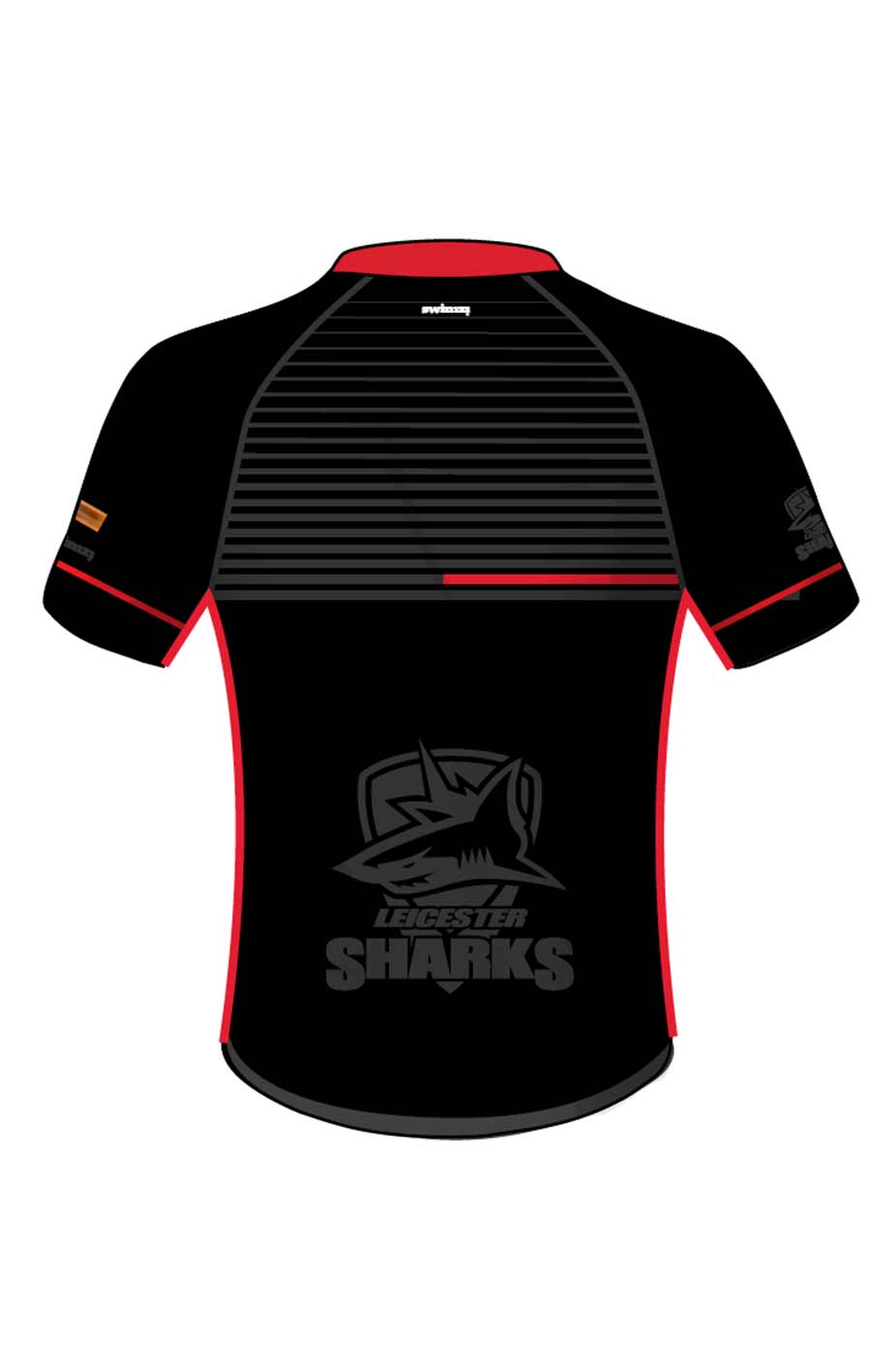 Leicester Sharks SC Adult Unisex Polyester Club Shirt - Grandad image 1