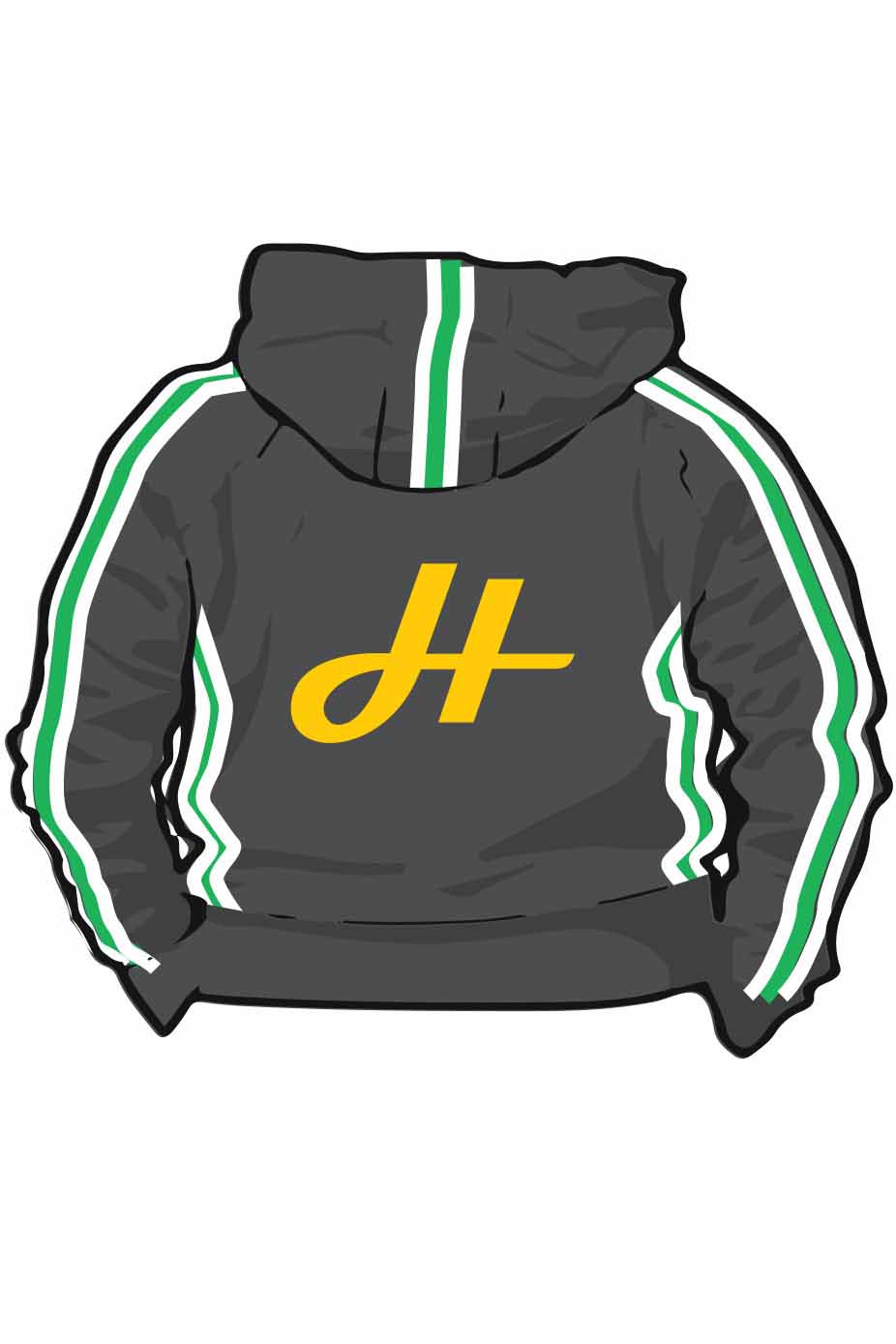 Hailsham SC Adult Sweat Pullover Hoodie image 1