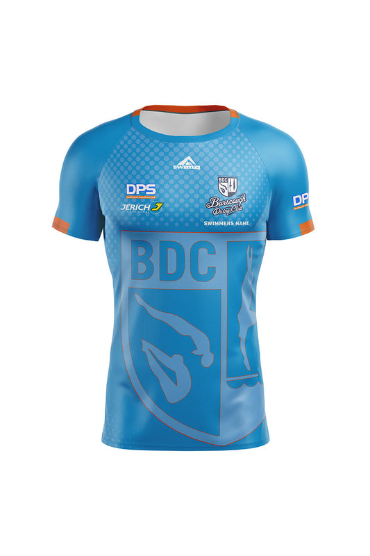 Burscough Diving Club Adult Unisex Compression Shirt - Round Neck image 0