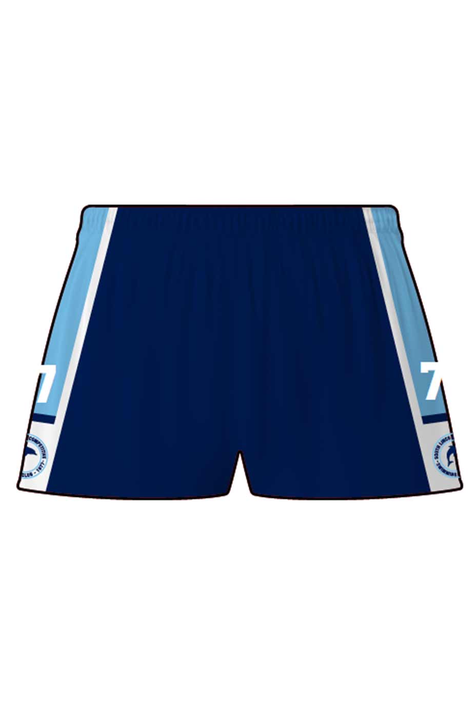 South Lincs SC Adult Unisex Polyester Sport Shorts image 1