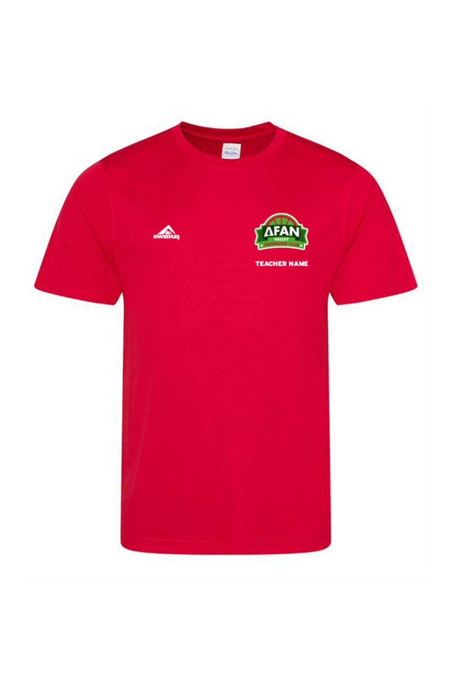 Afan Valley SC Adult Unisex Polyester Teacher Shirt - Crew Neck image 0
