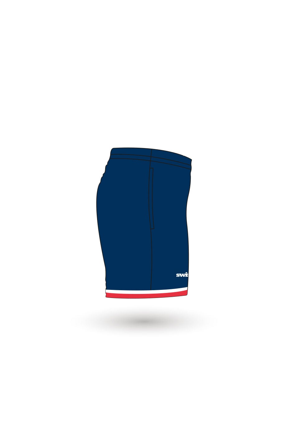 Out to Swim Adult Unisex Sport Shorts image 1