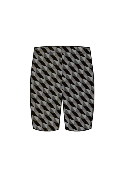 Rest Bay Lifeguards SC Adult Male Jammers - Black image 1