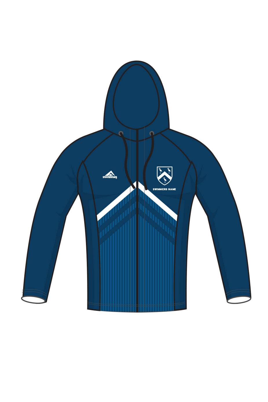 The Loughborough Schools Foundation Adult Unisex Zipped Performance Hoodie image 0