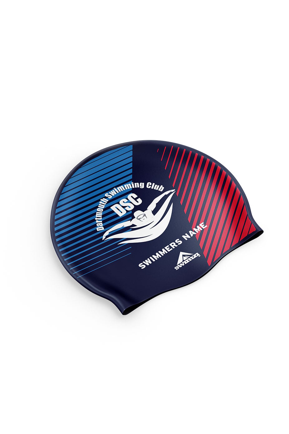 Unisex Club Swim Cap - Silicone Suede image 0
