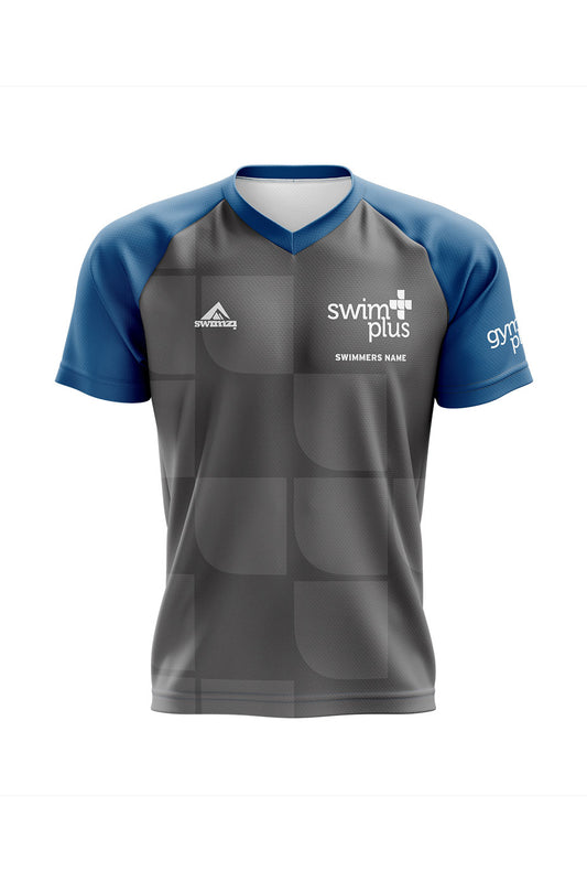 Swim Plus SC Kids Unisex Club Shirt - V-Neck image 0