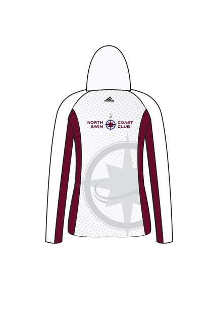 North Coast Swim Club Adult Female Zipped Performance Hoodie image 1
