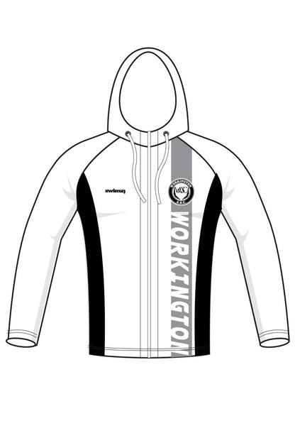 Workington ASC Adult Unisex Zipped Performance Hoodie image 0