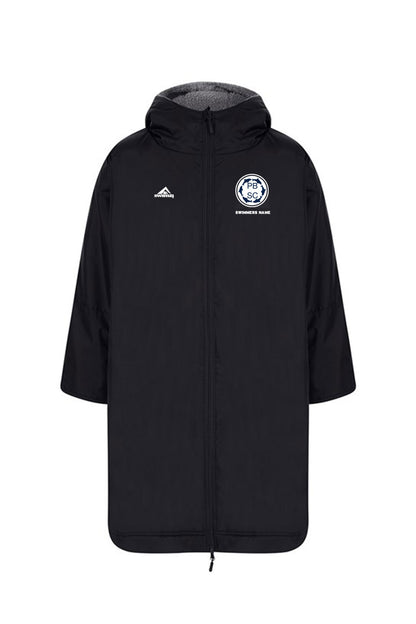Potters Bar SC Adult Unisex Swimzi Team Robe - Black image 0