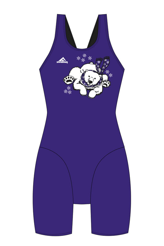 Polar Bear Challenge Adult Female Polar Bear Knee Suit - Purple image 0