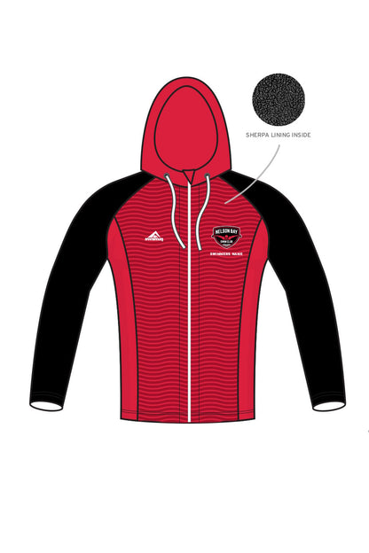 Nelson Bay Swim Club Kids Unisex Winter Zipped Performance Hoodie image 0