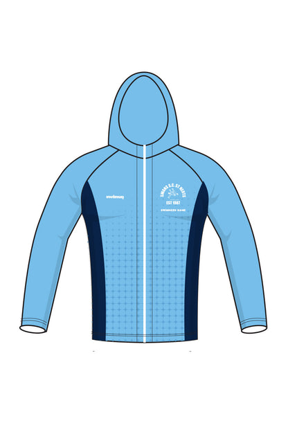 St Neots Swan SC Adult Unisex Zipped Performance Hoodie image 0
