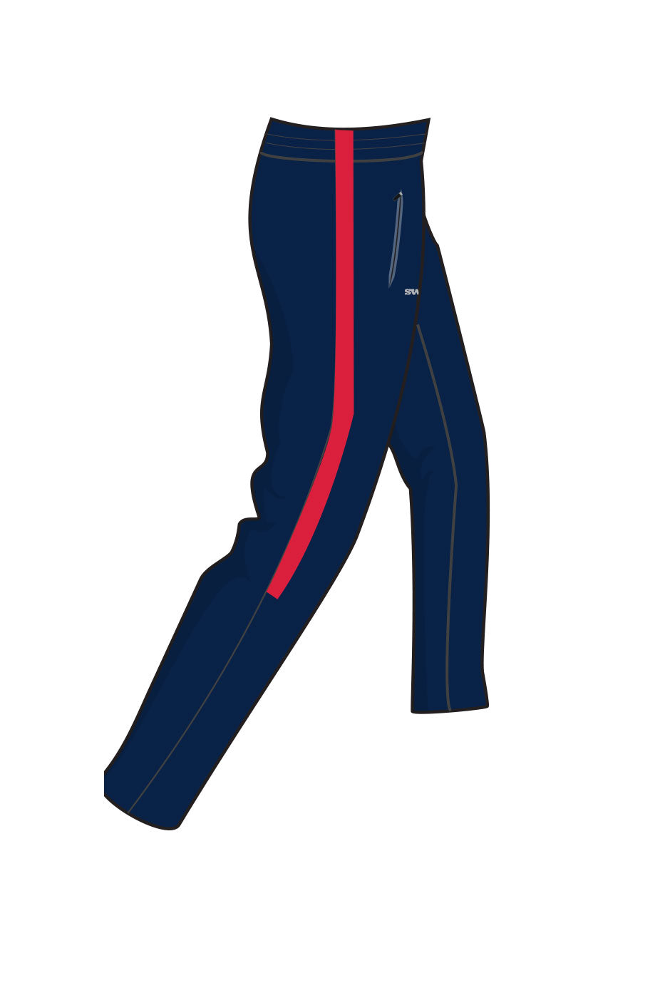 Blythe Barracudas SC Adult Unisex Tracksuit Bottoms image 1