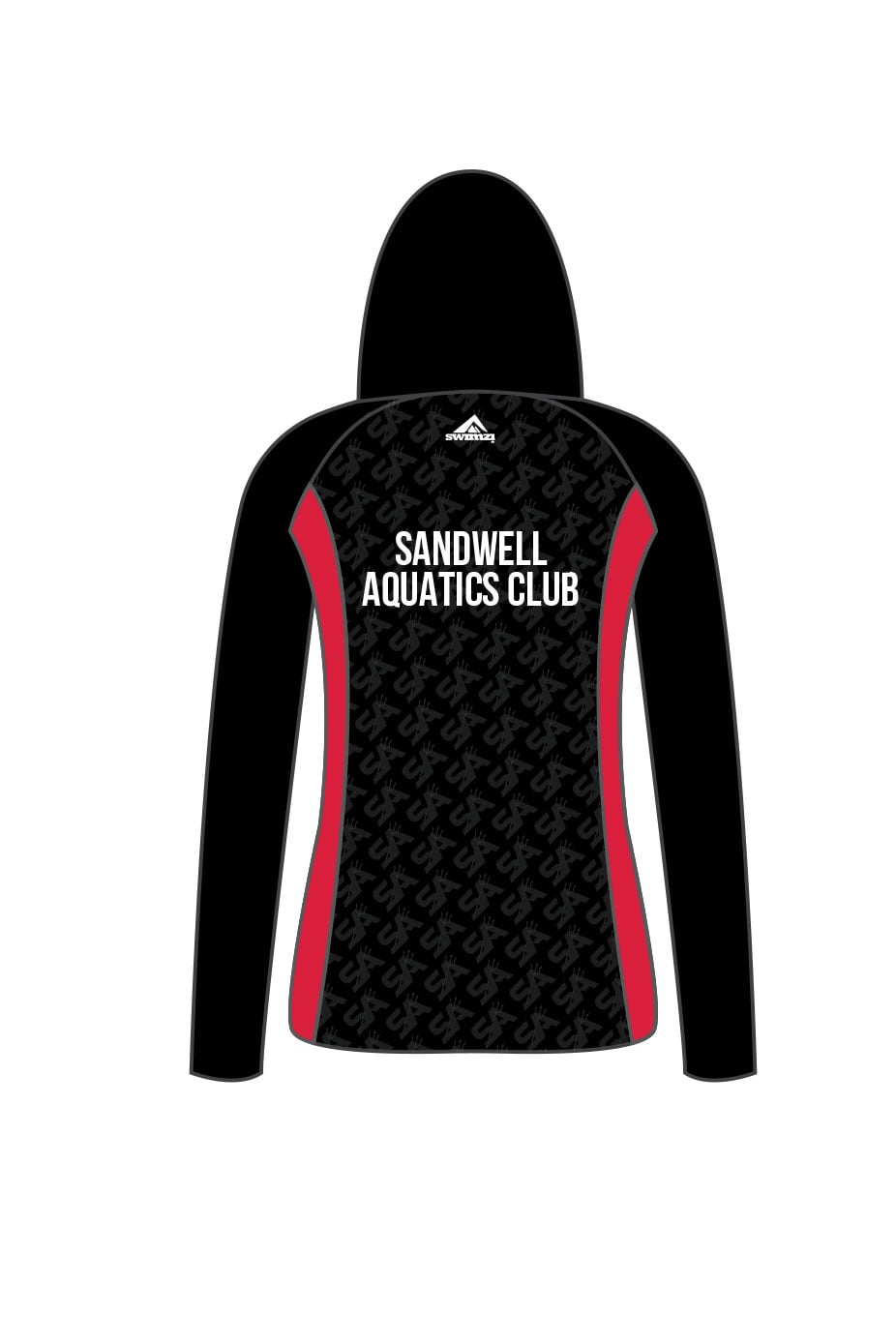 Sandwell Aquatics Club Adult Female Zipped Performance Hoodie image 1