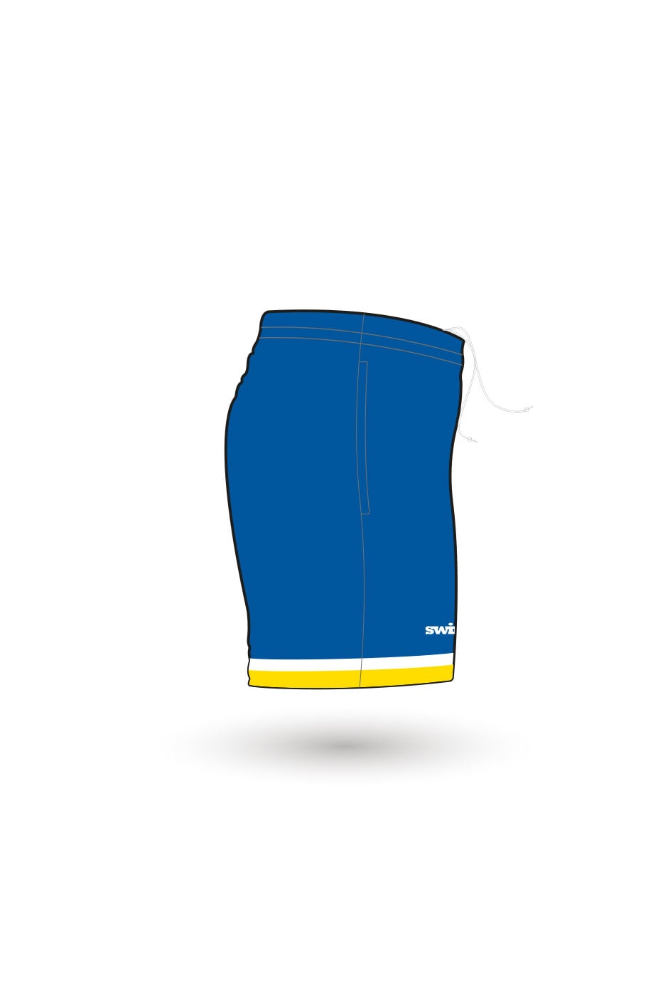 Seymour Artistic Swimming Club Adult Unisex Sport Shorts image 1