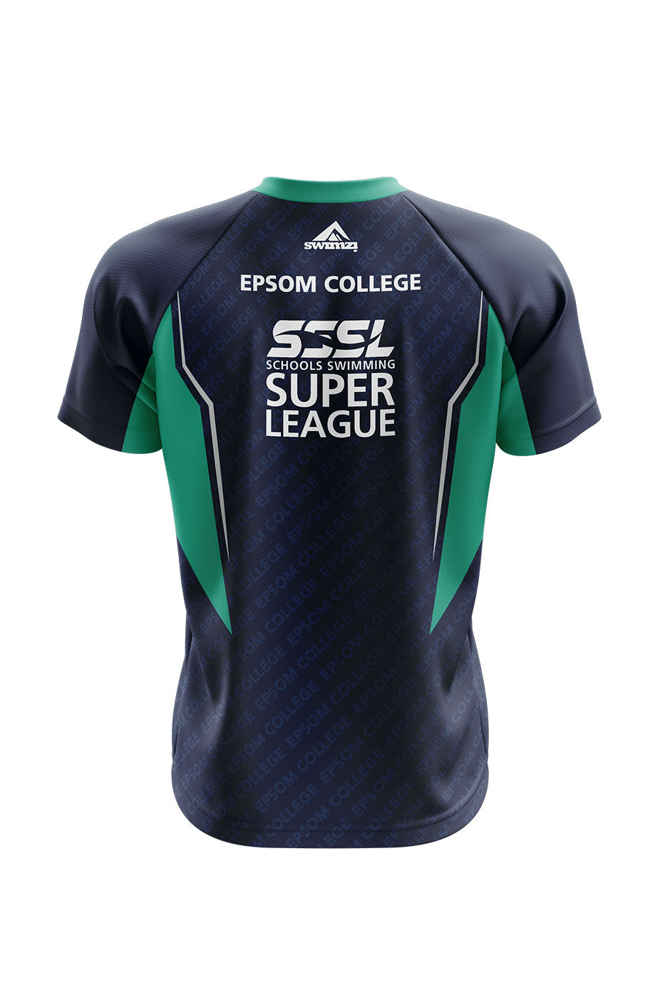 Schools Swimming Super League Adult Unisex Epsom College Club Shirt - V-Neck image 1