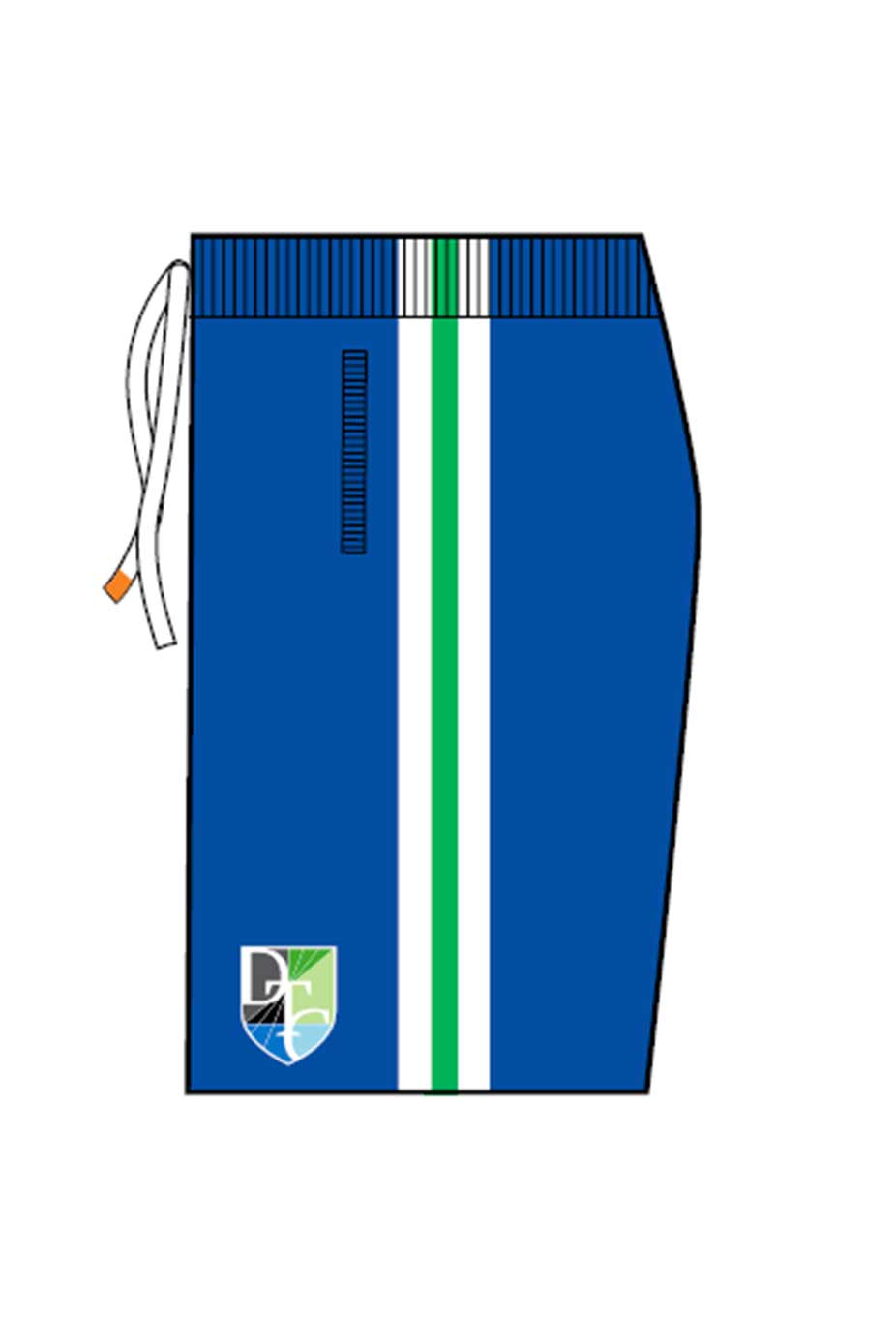 Doncaster TC Adult Unisex Sweat Basketball Shorts image 2
