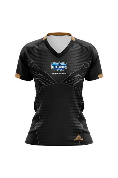 Fleetwood SC Adult Female Mako's Club Shirt 50th Anniversary - V-Neck image 0
