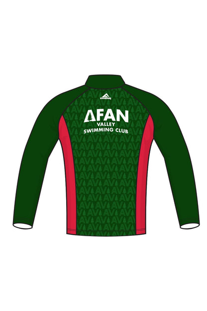 Afan Valley SC Adult Unisex 1/4 Zip Performance Tracksuit Top image 1