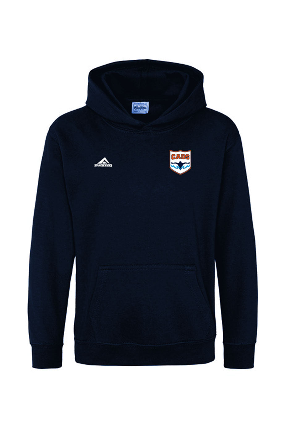 Cleethorpes & District SC Adult Unisex Cotton Pullover Hoodie - Navy image 0
