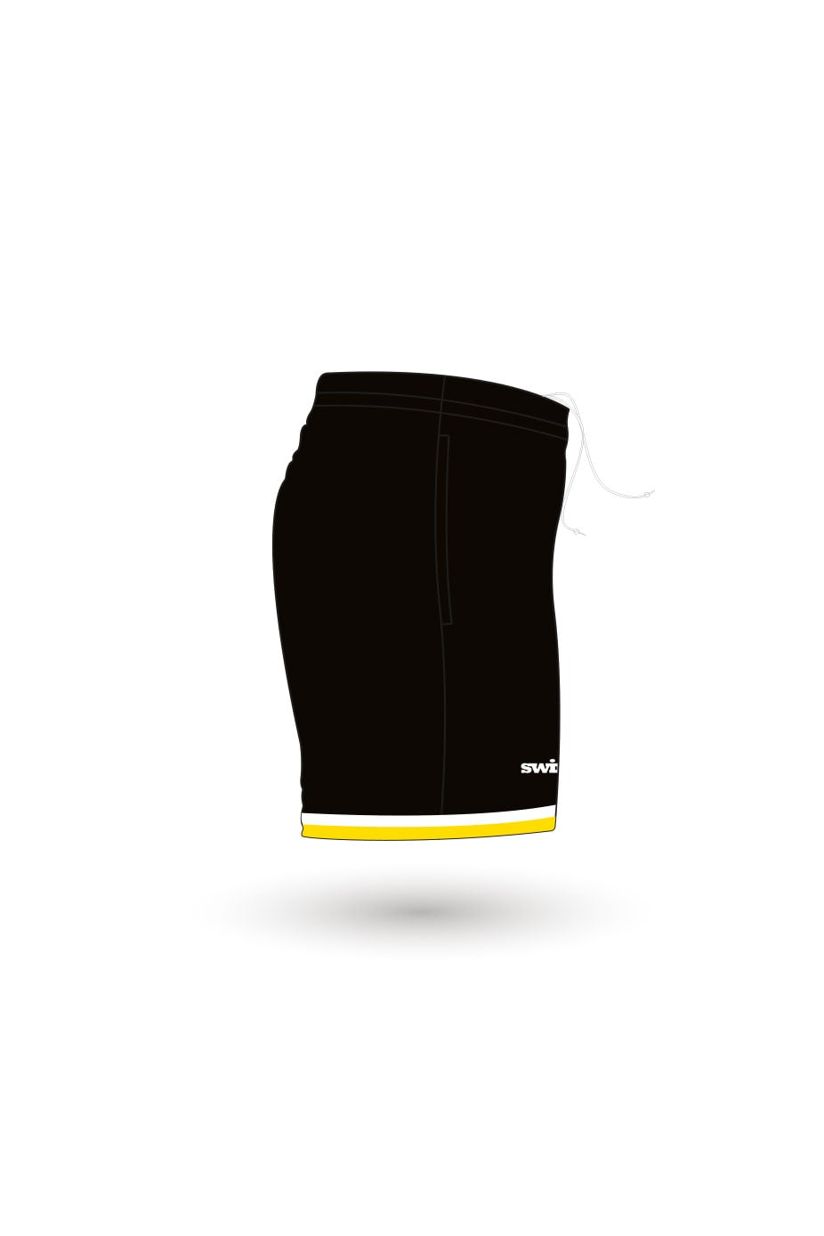 Nowra Swimming Club Adult Unisex Polyester Sport Shorts image 1