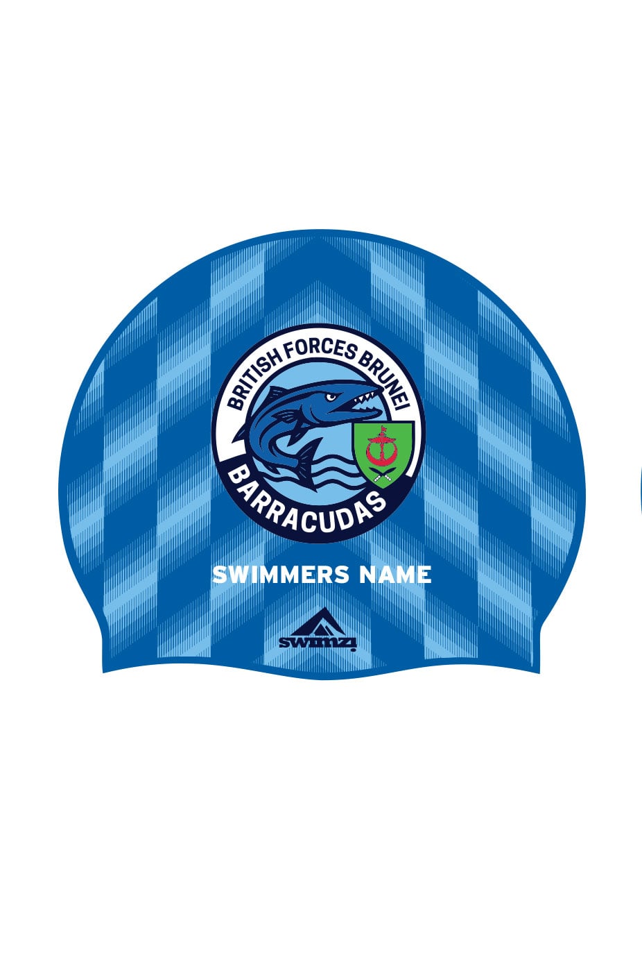 Unisex Club Swim Cap - Silicone Suede image 0