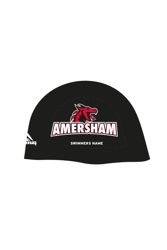Unisex Racing Dome Swim Cap  - Silicone - Black image 0