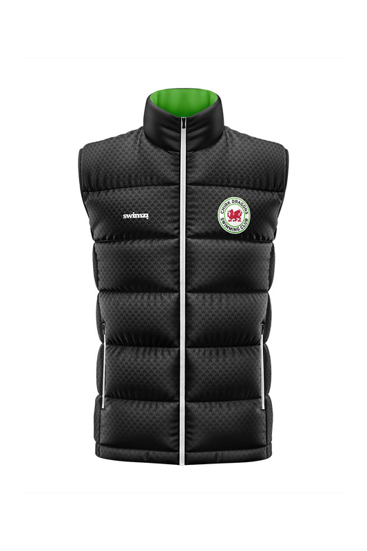 Chirk SC Adult Unisex Coaches Reversible Gilet image 0