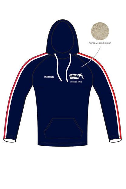Killerwhales SC Kids Unisex Winter Pullover Performance Hoodie image 0