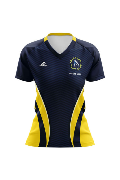 Dacorum Diving Club Kids Female Club Shirt - V-Neck image 0