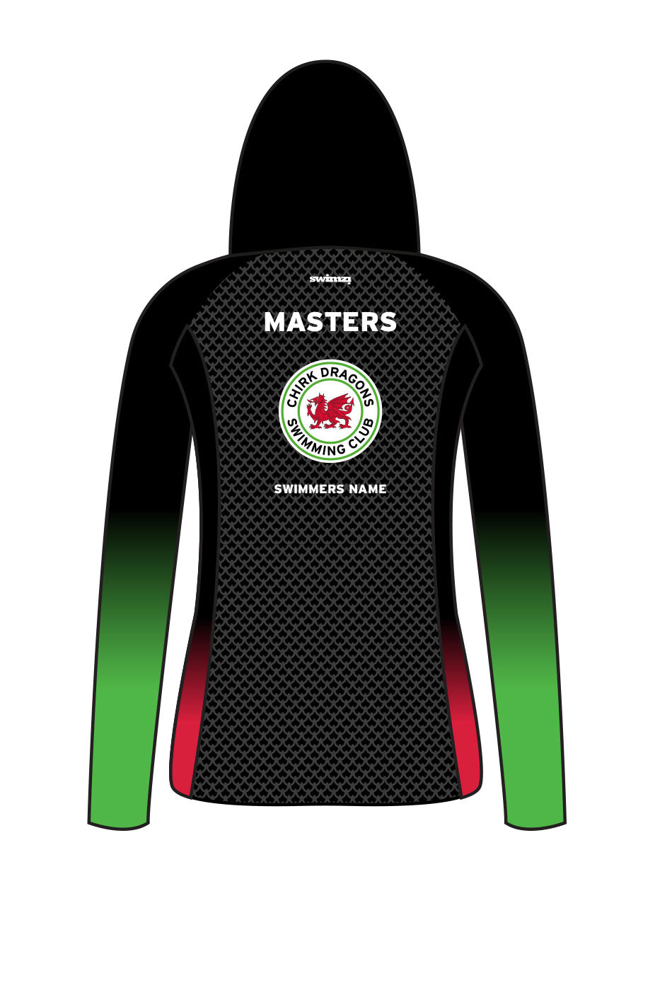 Chirk SC Adult Female Masters Zipped Performance Hoodie image 1