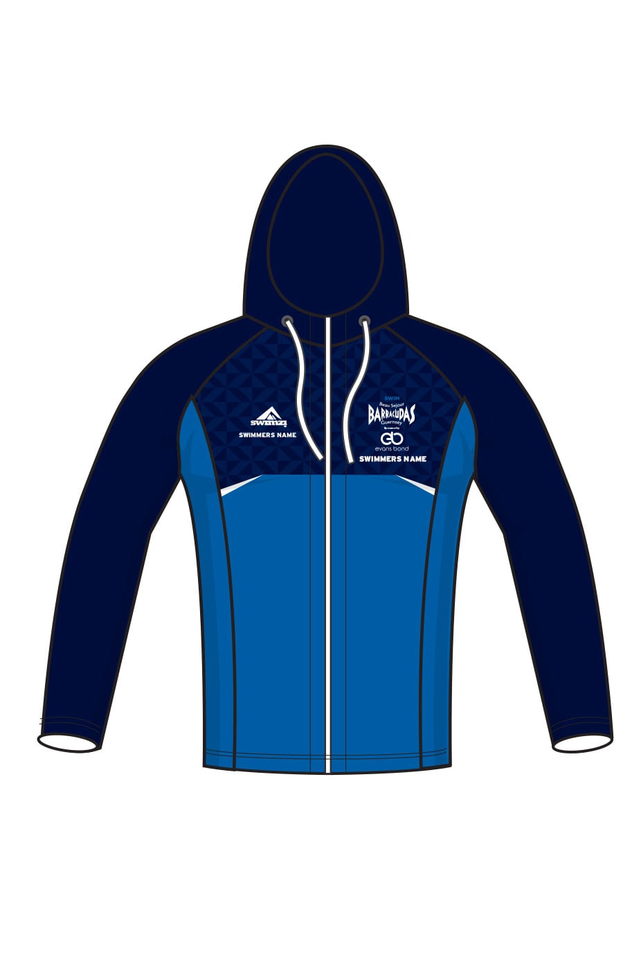 Beau Sejour Barracudas Adult Unisex Zipped Tracksuit Top image 0