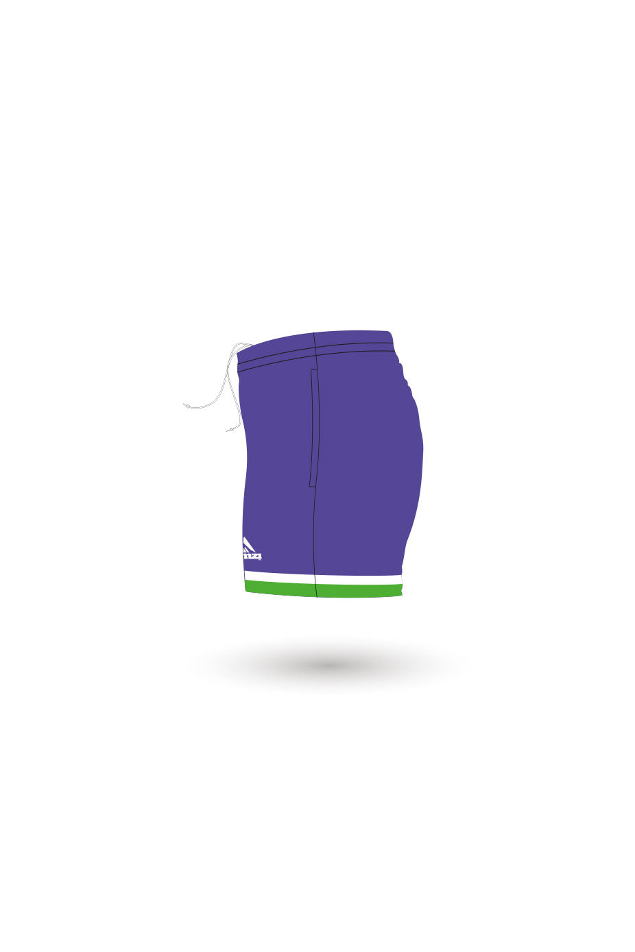 Brecon & District SC Adult Female Sport Shorts image 1