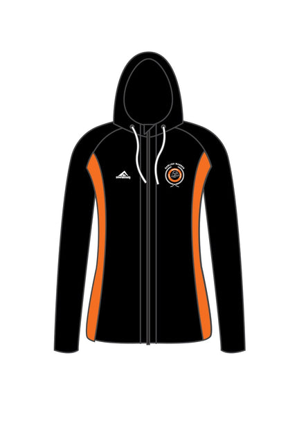Dawlish Warren LSC Kids Female Black Zipped Performance Hoodie image 0
