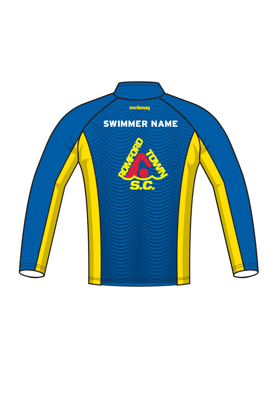 Romford Town SC Adult Unisex Tracksuit Top image 1