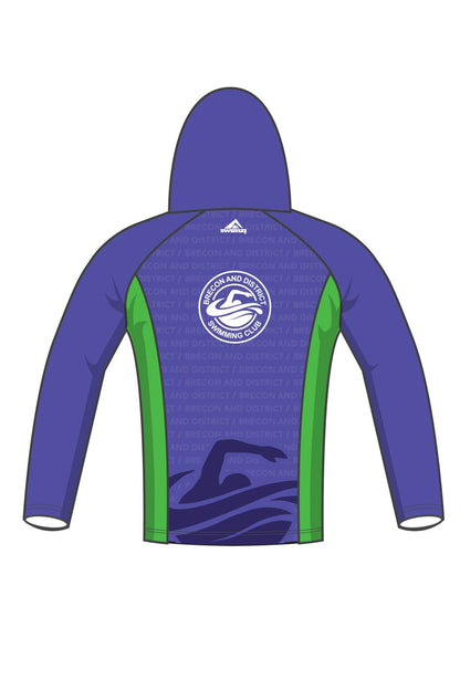 Brecon & District SC Adult Unisex Zipped Performance Hoodie image 1