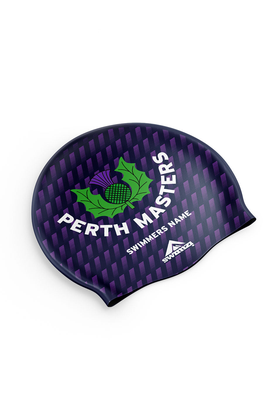 Unisex Club Swim Cap - Silicone Suede image 0