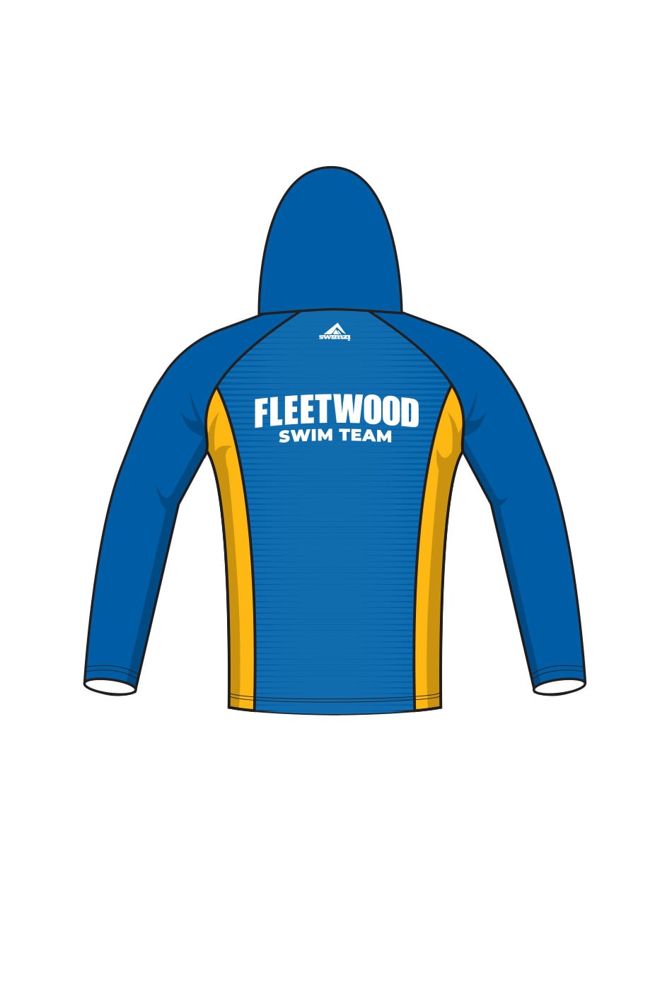 Fleetwood SC Adult Unisex Swim Team Zipped Performance Hoodie image 1