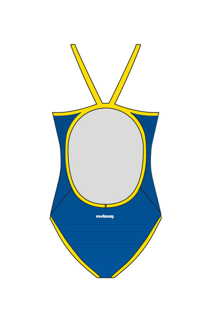 City of St Albans SC Adult Female Thinstrap Swimsuit image 1