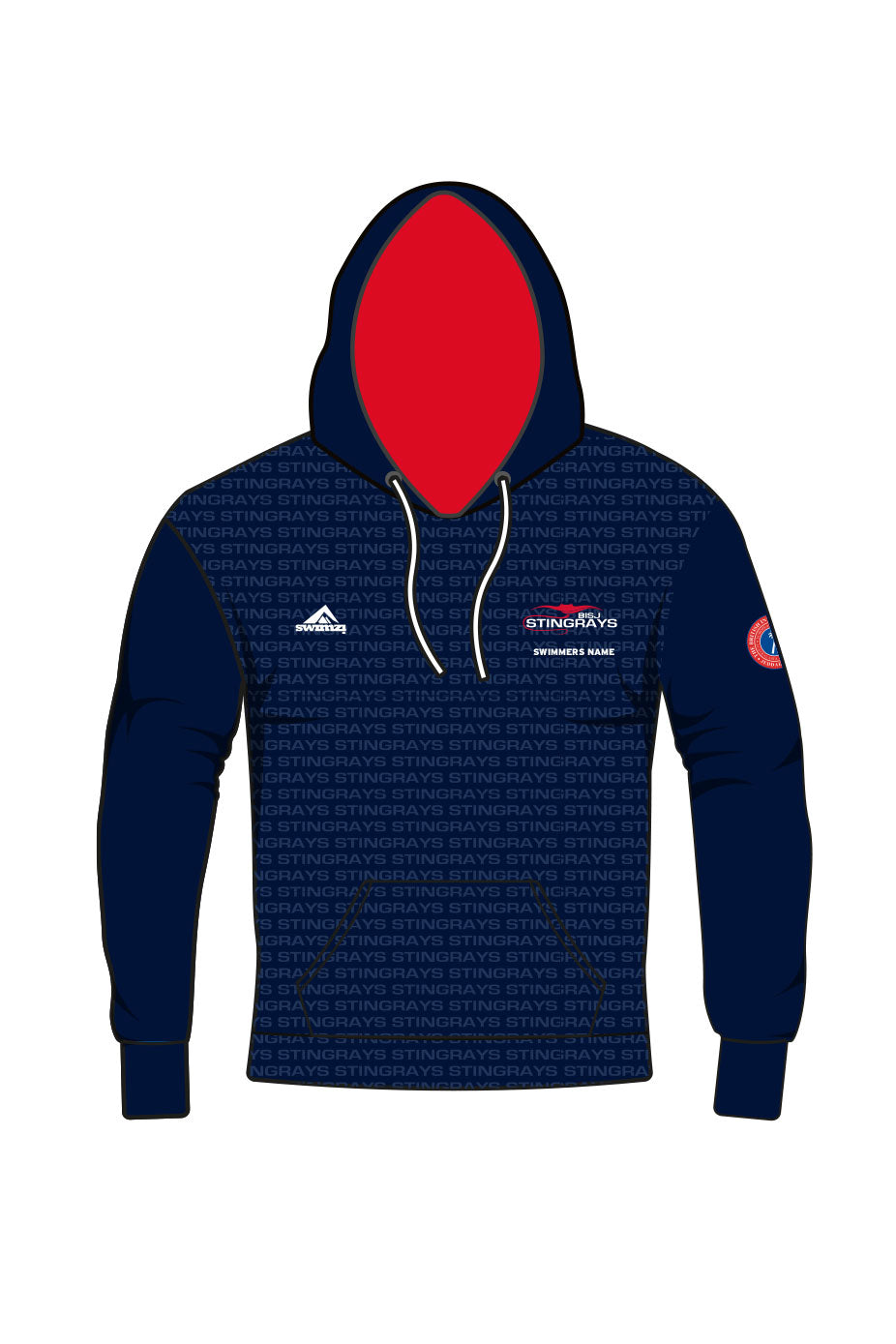 The British International School of Jeddah Stingrays Adult Unisex Pullover Performance Hoodie image 0