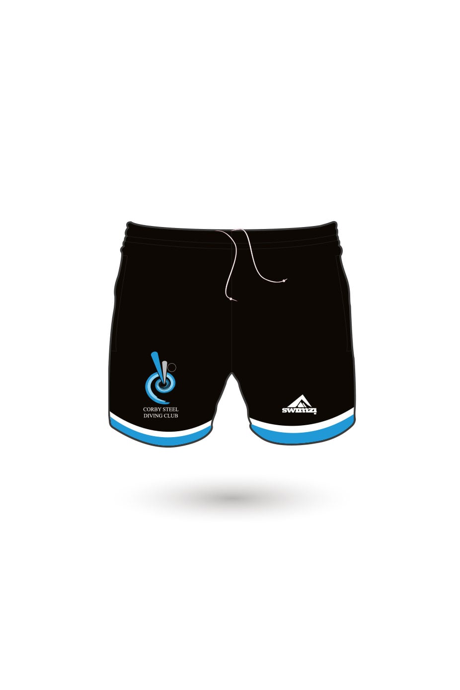 Corby Steel Diving Club Adult Female Sport Shorts image 0