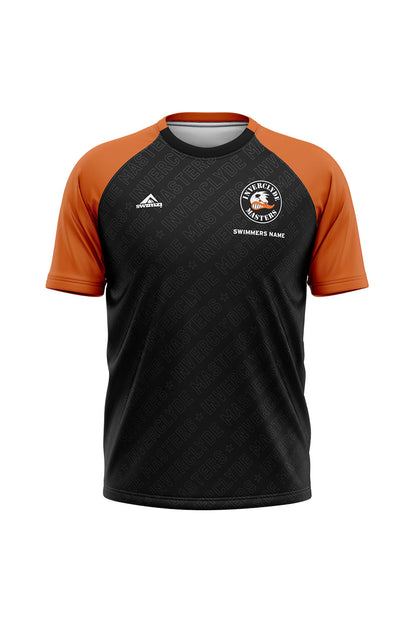 Inverclyde Masters SC Adult Unisex Club Shirt - Crew Neck - Black image 0